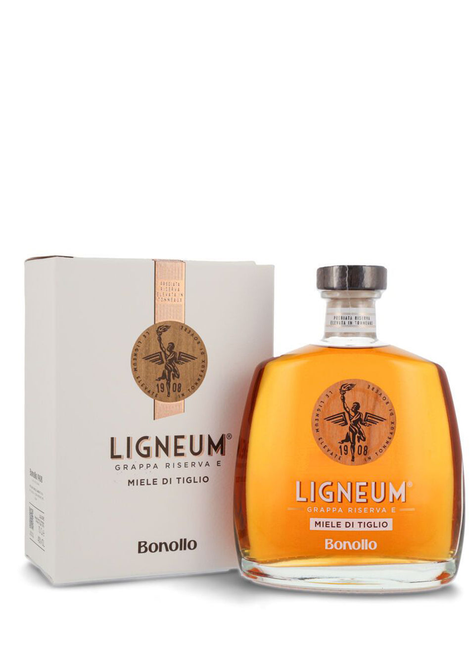 Bonollo OF Ligneum Grappa Miele di Tiglio Riserva 18 Mesi 700ml 40% Vol