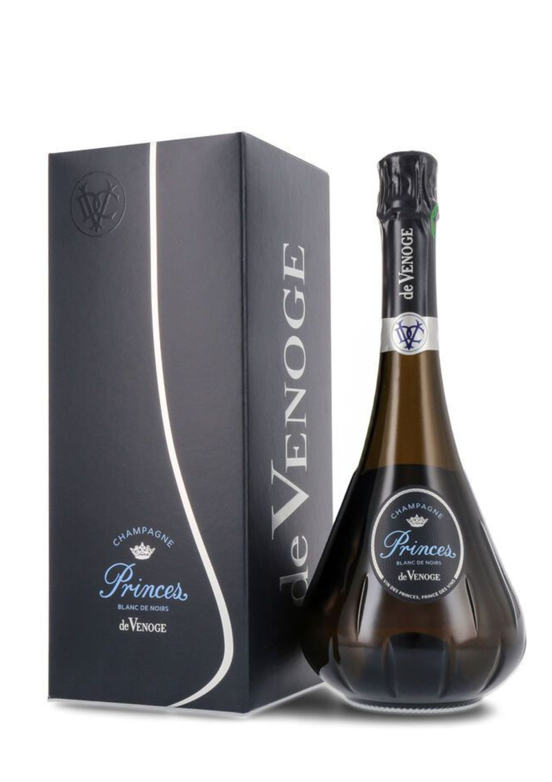 De Venoge Princes Champagne Blanc de Noirs 12% vol. 0,75l Confezione regalo