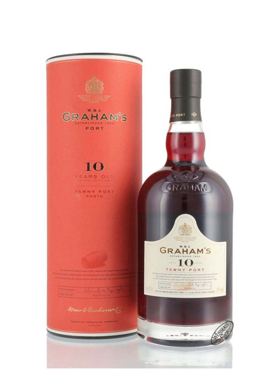 Graham’s 10 Years Old Tawny Port 20° 75cl – Astucciato