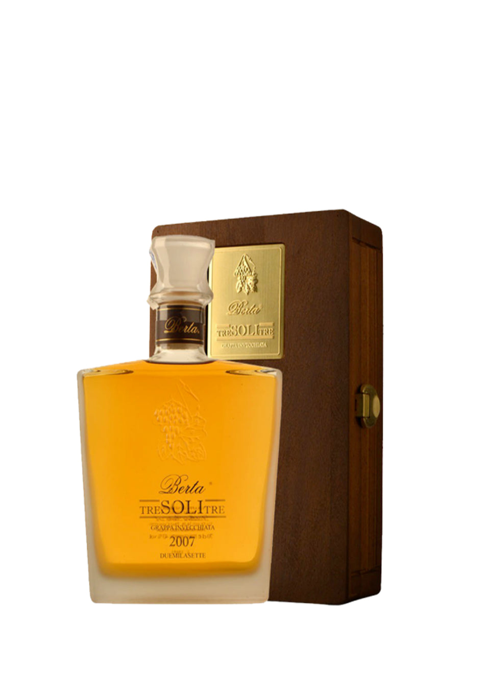grappa berta casalotto tre soli astucciato