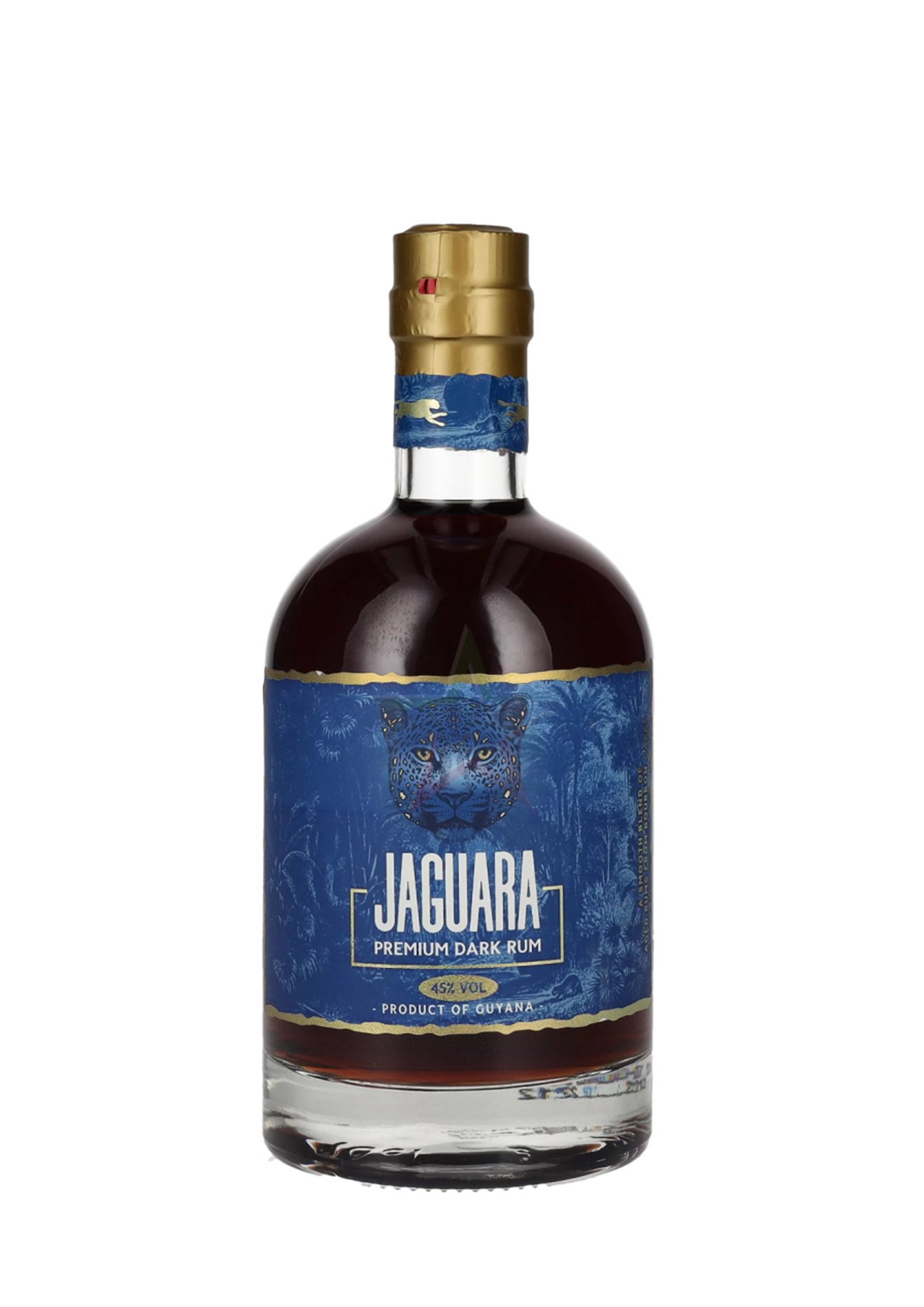 Jaguara Premium Dark Rum 45% 70cl
