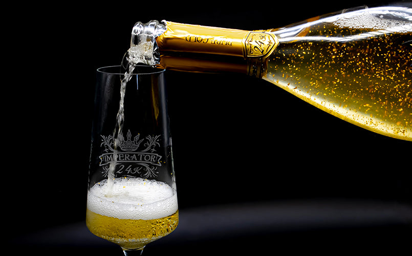 Spumante Brut con Oro 23 Carati - Imperator 24k