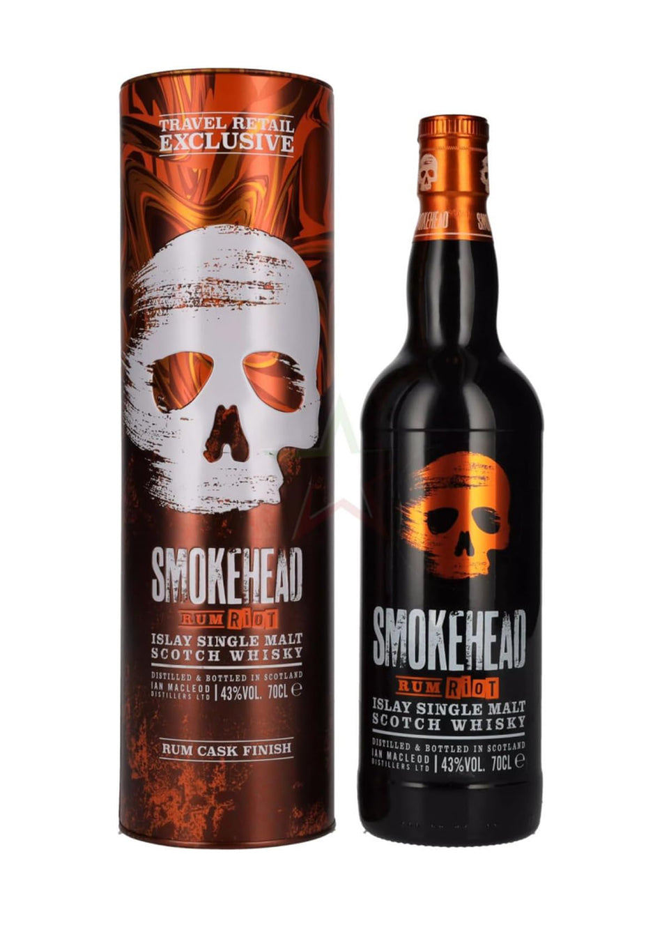 Smokehead Rum Riot – Islay Single Malt Scotch Whisky 70cl 43% Asruciato