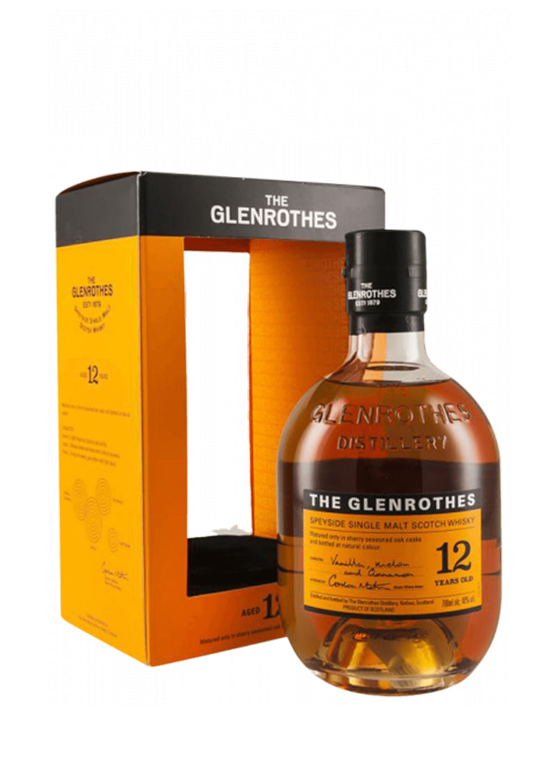 The Glenrothes 12 Years Old Speyside Single Malt Scotch Whisky 700ml 40%