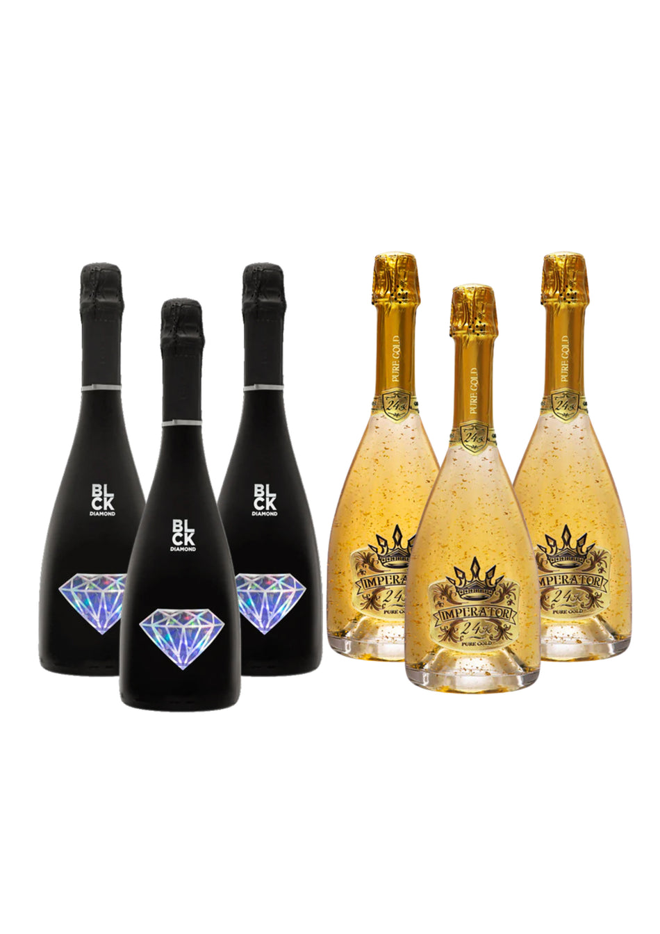 Spumante Imperatore 24k Oro, BLCK Diamond