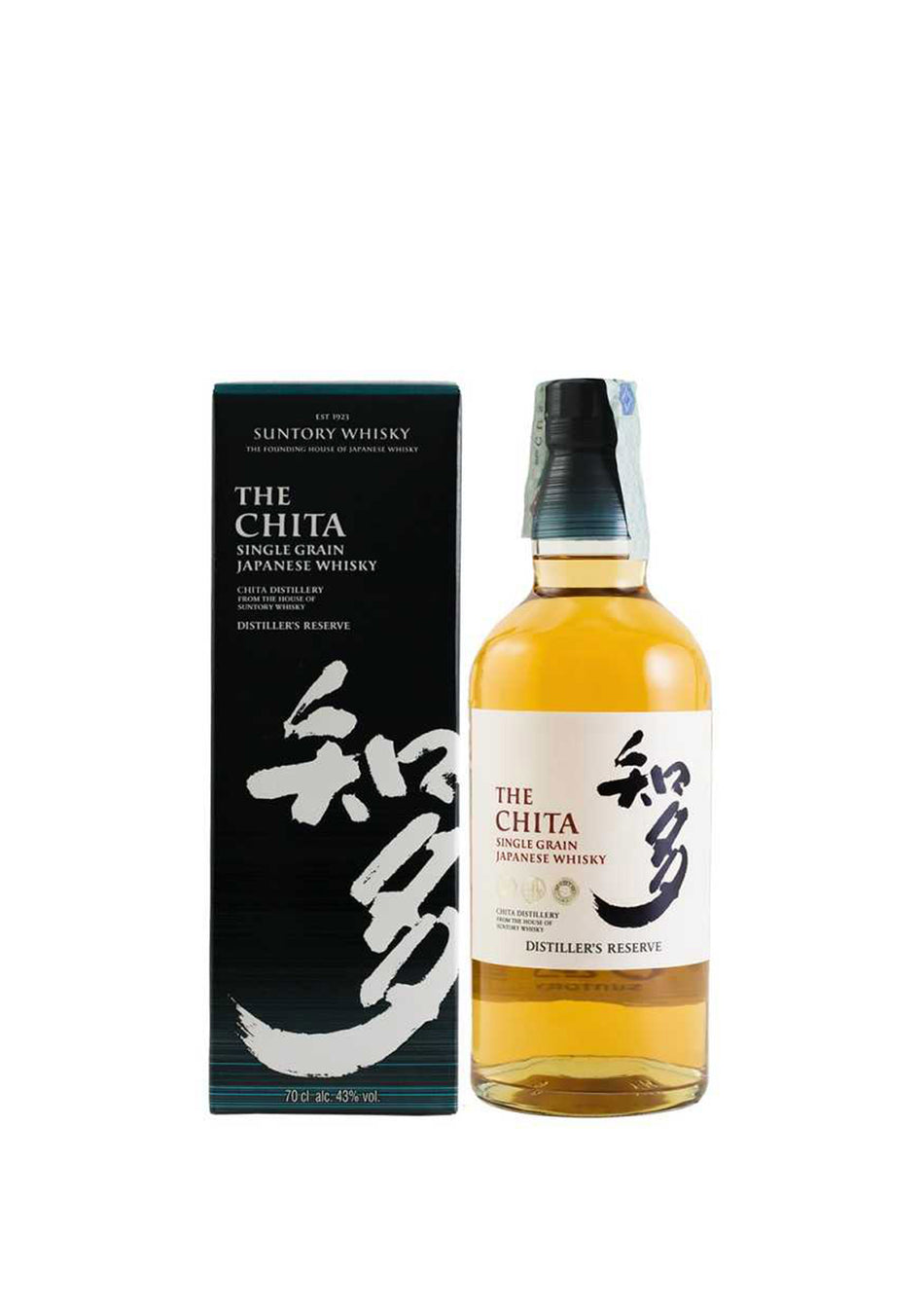 Single Grain Japanese Whisky The Chita - Suntory 70cl 43% Astucciato